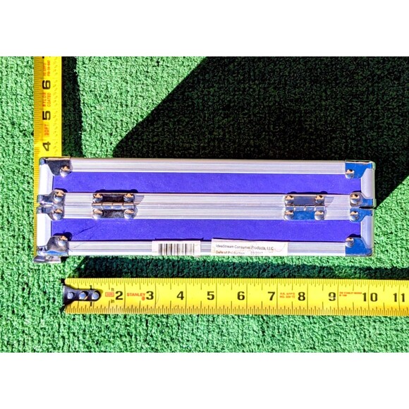 DC Vaultz Batman Batgirl Pink Locking Box Pencil School Supplies Holder EUC - Picture 3 of 8